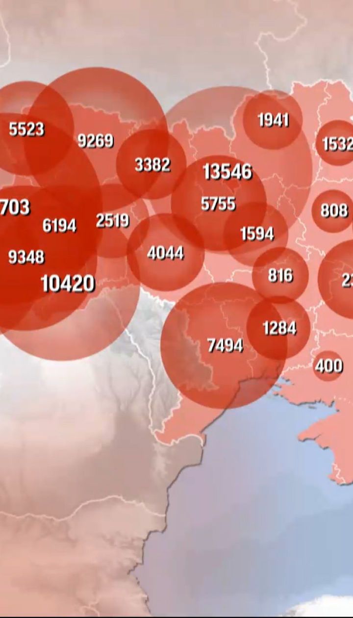 Больше всего новых выявленных больных коронавирусом в Харьковской и Одесской областях