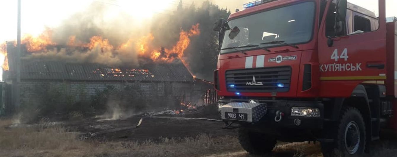 У Харківській області палає ліс: одна людина постраждала, 33 відселено, вогонь знищив село та сотні гектарів лісу