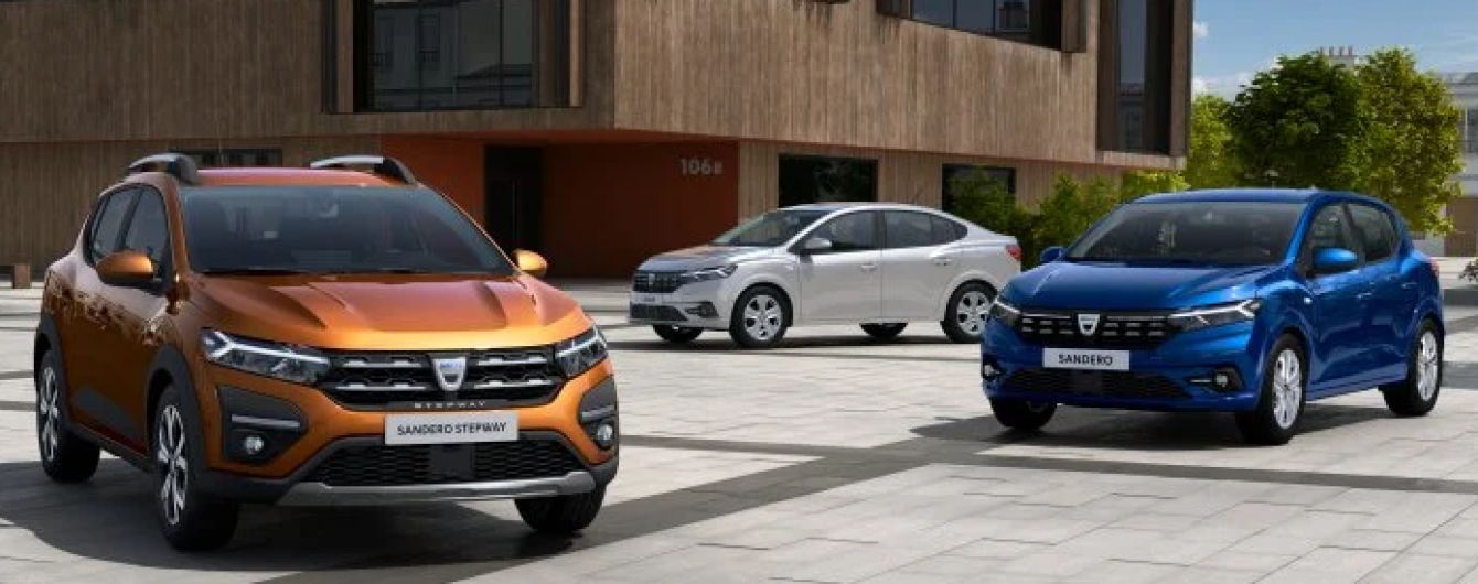 Renault официально представила модели Sandero, Sandero Stepway и Logan