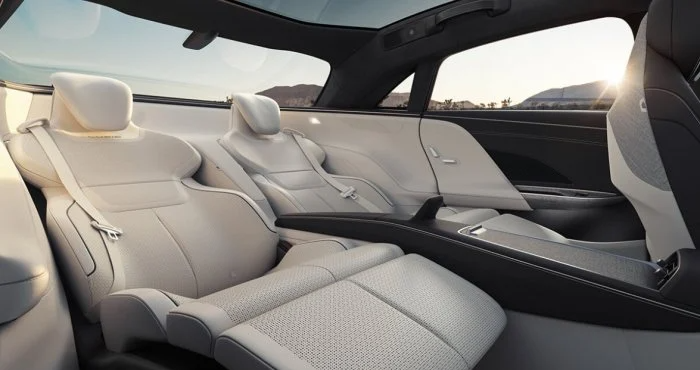 Lucid Air, салон