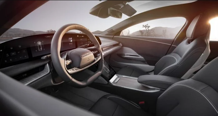 Lucid Air, салон