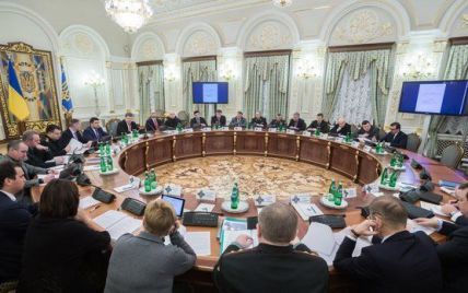 СНБО рассекретит стенограмму своего заседания в период аннексии Крыма