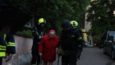 Атака Росії на Київ_5 / © ДСНС