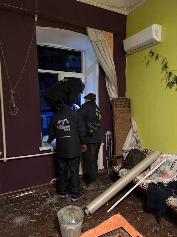 Пошкоджено об’єкт інфраструктури, житлові будинки, дитячий садок, магазин та будівельний майданчик. / © Facebook / Сергій Лисак