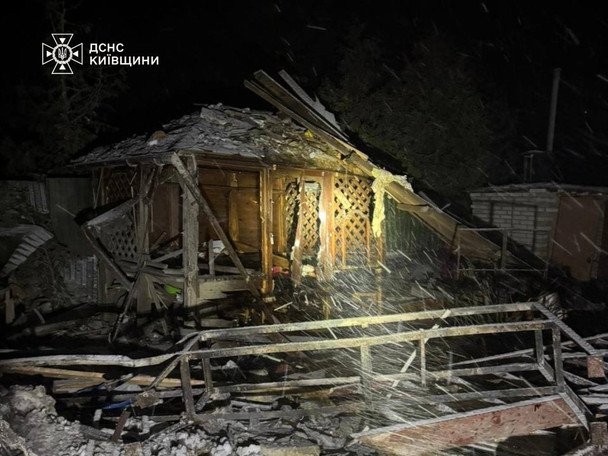 Russian forces struck nearly all districts of the Kyiv region overnight. 