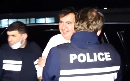 Появилось видео задержания Саакашвили в Грузии