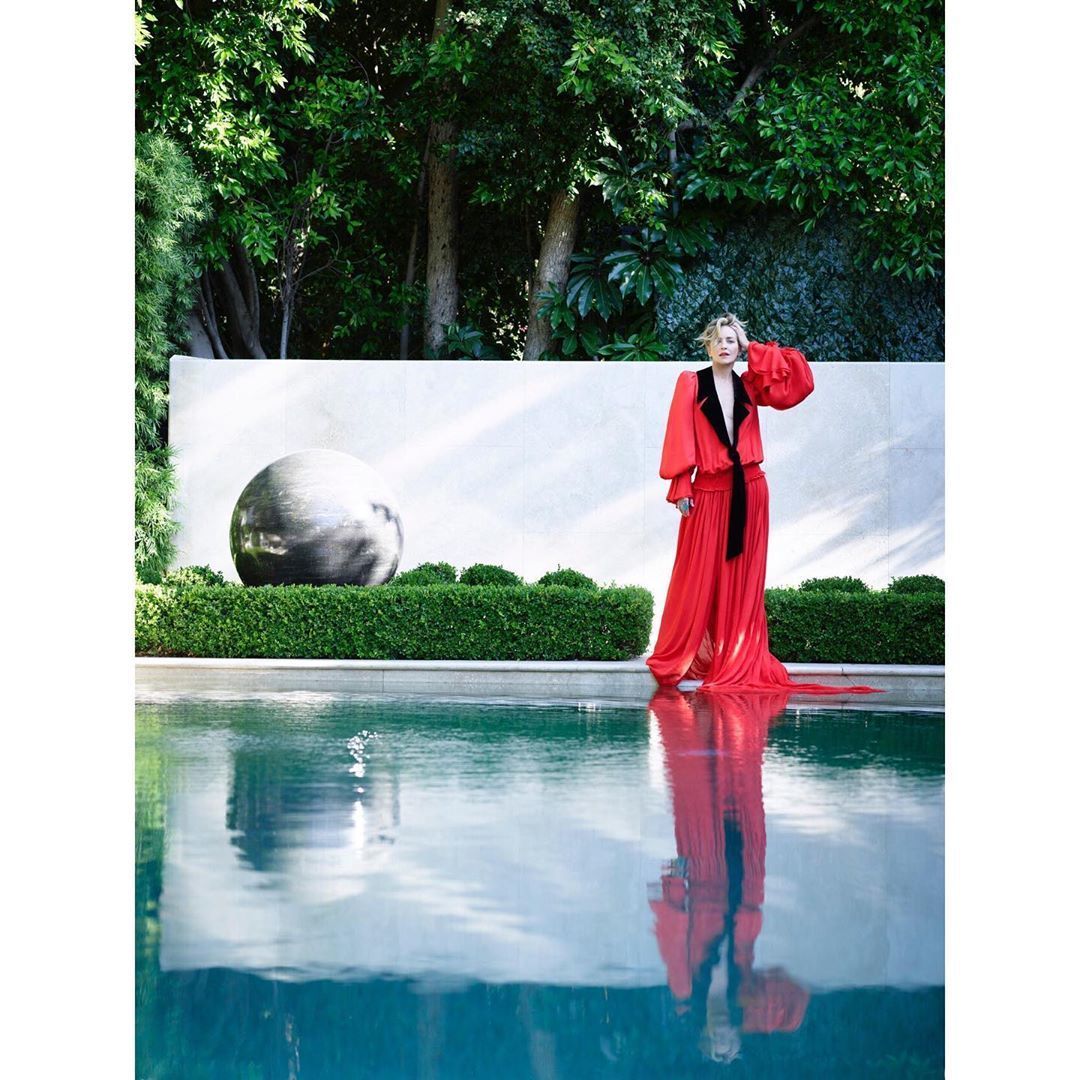 Шерон Стоун для The Telegraph Magazine_1