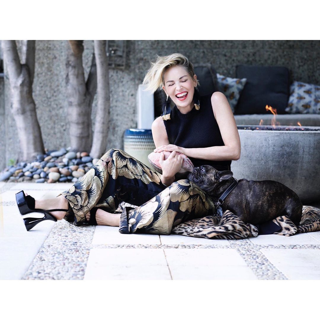 Шерон Стоун для The Telegraph Magazine_3