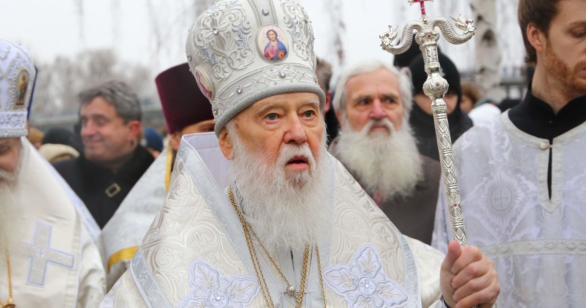Патриарх Филарет вылечился от коронавируса