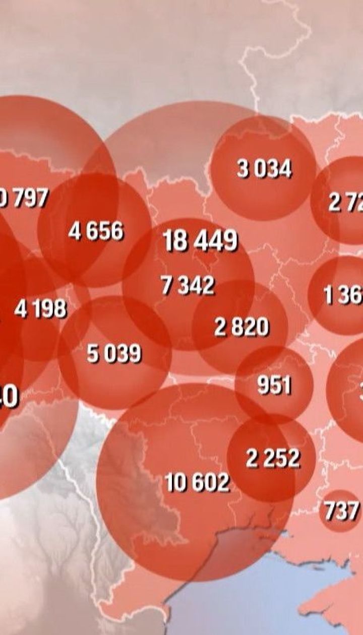 Вірусний антирекорд: за минулу добу на коронавірус захворіли 3584 українців