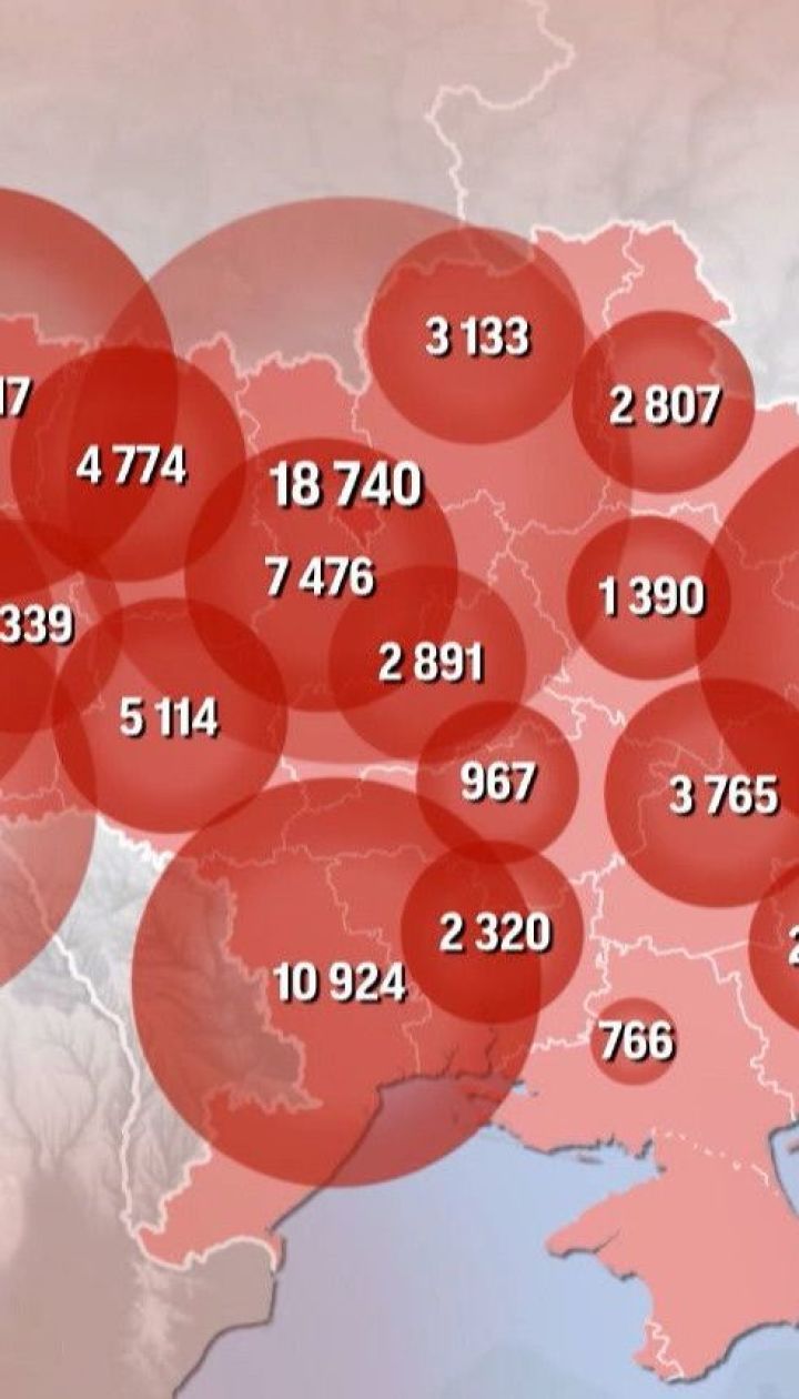 Коронавирус в Украине: за прошлые сутки болезнь обнаружили у 3228 человек