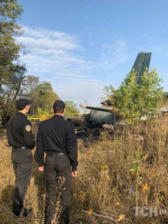 Самолет около Чугуева разбился