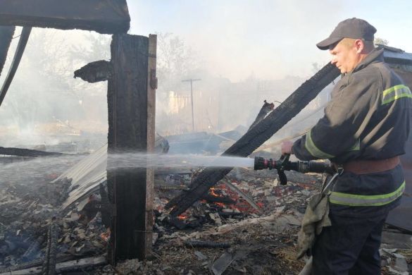 ДСНС пожежа рятувальники сухостій