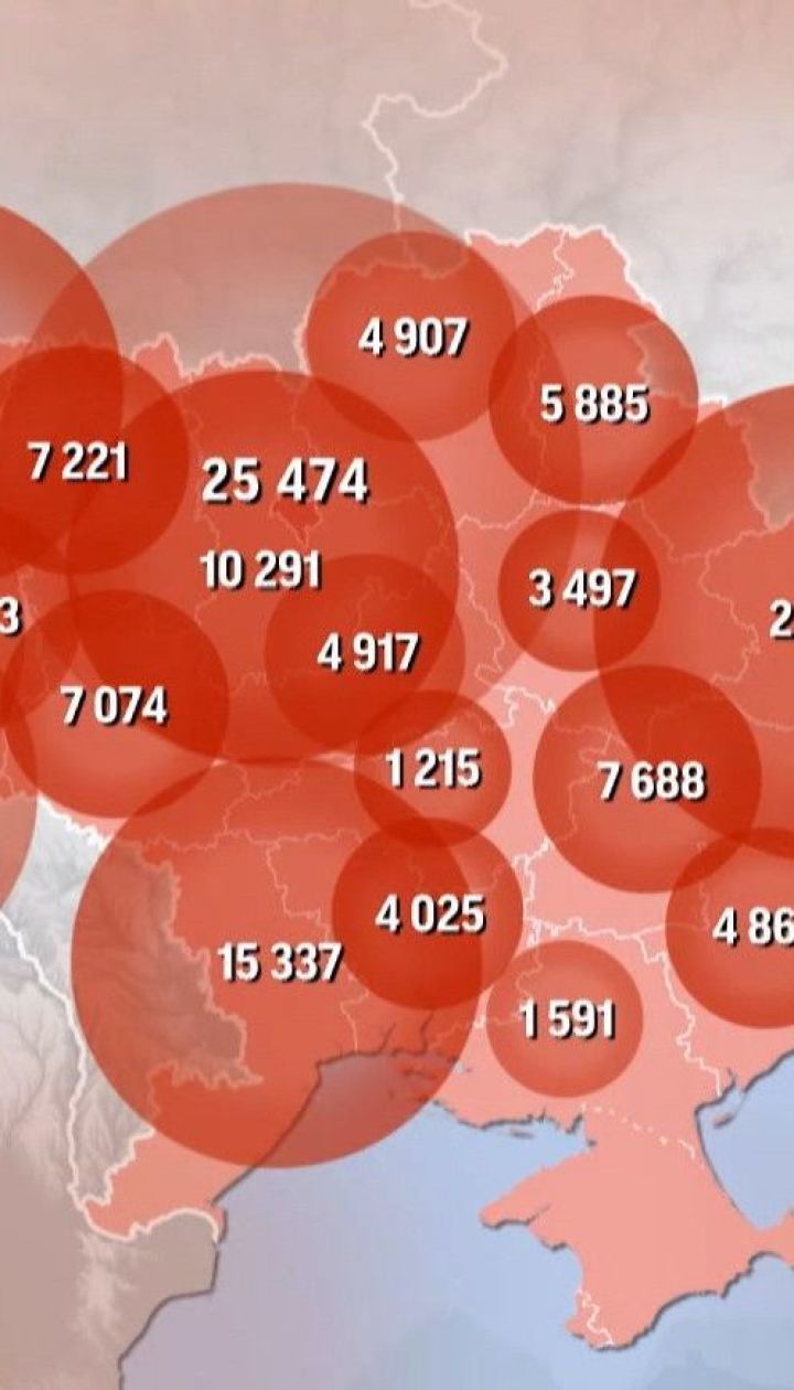 Статистика коронавірусу: найбільше хворих за добу виявили у Харківській області