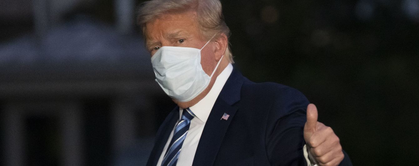 Стало відомо, скільки коштувало лікування коронавірусу в Трампа