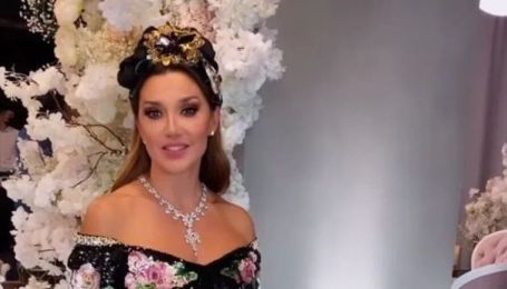 В шикарном ресторане, с Винником, Сердючкой и грандиозным фейерверком: кума президента РФ Путина Оксана Марченко женила сына