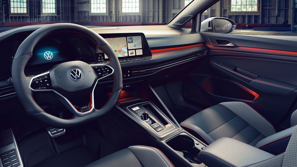 Volkswagen Golf GTI, салон