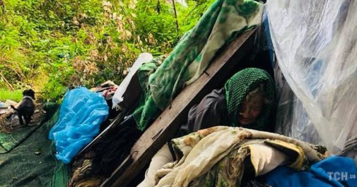 У Львівській області бабуся живе у лісі, бо до власної хати її не пускають квартиранти