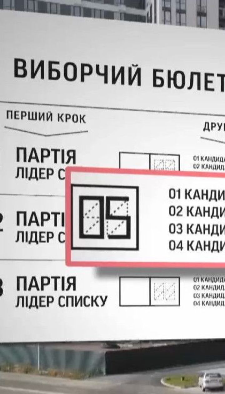 "Місцеві вибори": як правильно заповнювати бюлетень