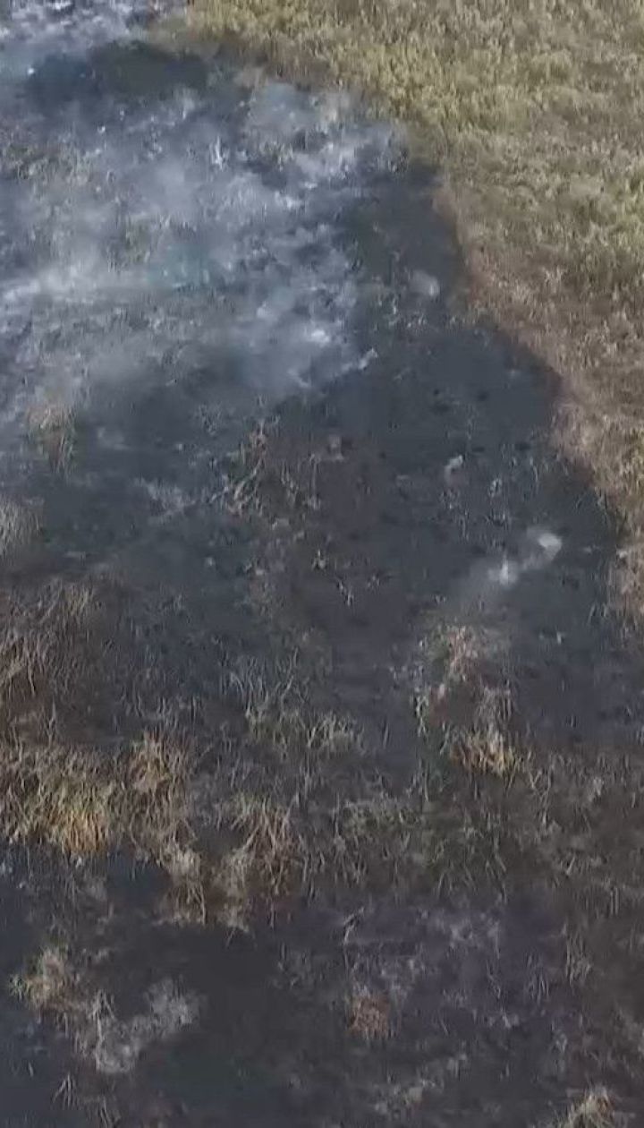 В Черкасской области третьи сутки не могут ликвидировать пожар на торфяниках