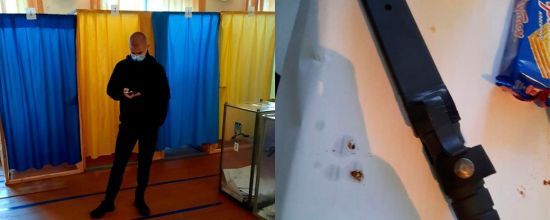 Спостерігача з ножем затримали в Івано-Франківській області