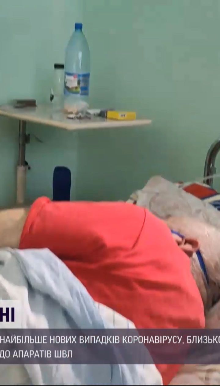У Києві через ускладнення від коронавірусу до апаратів ШВЛ підключені майже 30 людей