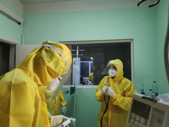 В киевской больнице повесилась женщина, которая лечилась от коронавируса