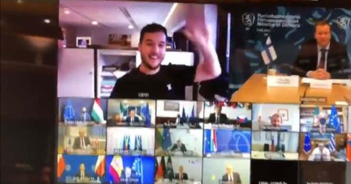 Голландський журналіст проник на секретну онлайн-конференцію міністрів оборони ЄС в Zoom