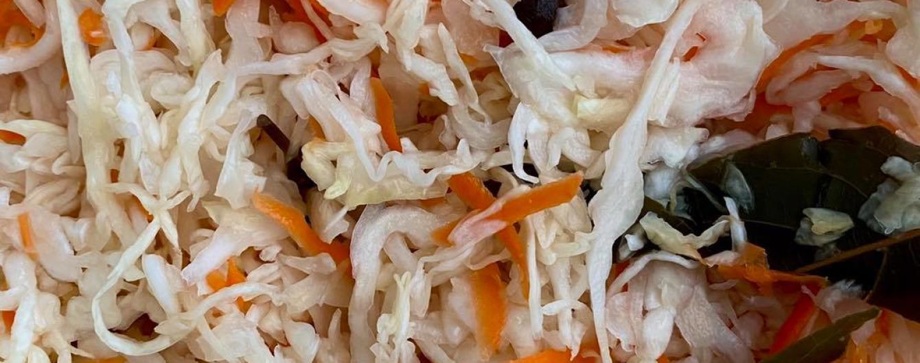 Квашеная капуста: рецепт от Андрея Величко