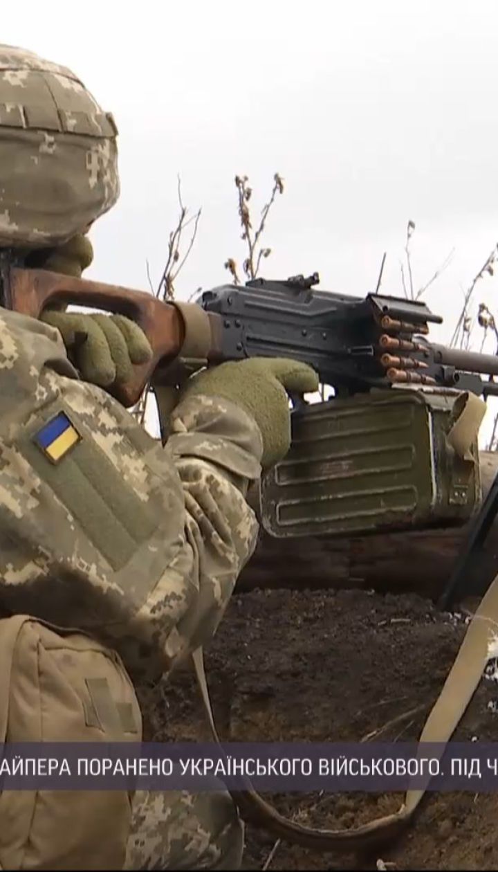 В больнице скончался украинский военный, которого подстрелил снайпер боевиков