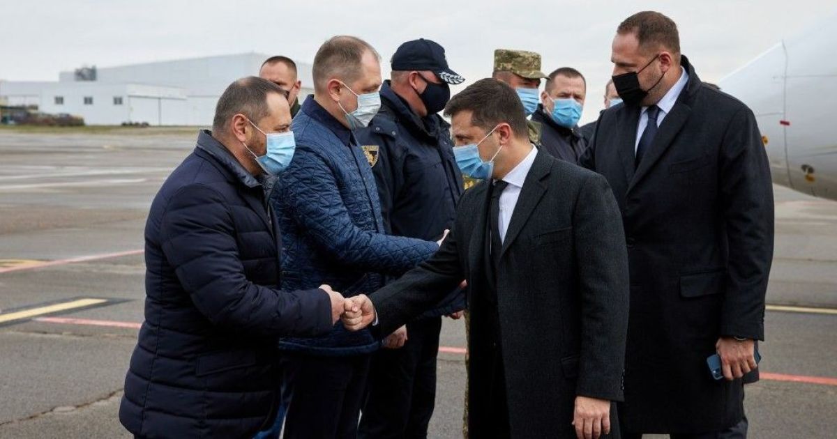 Зеленський уперше після одужання від коронавірусу вирушив у робочу поїздку