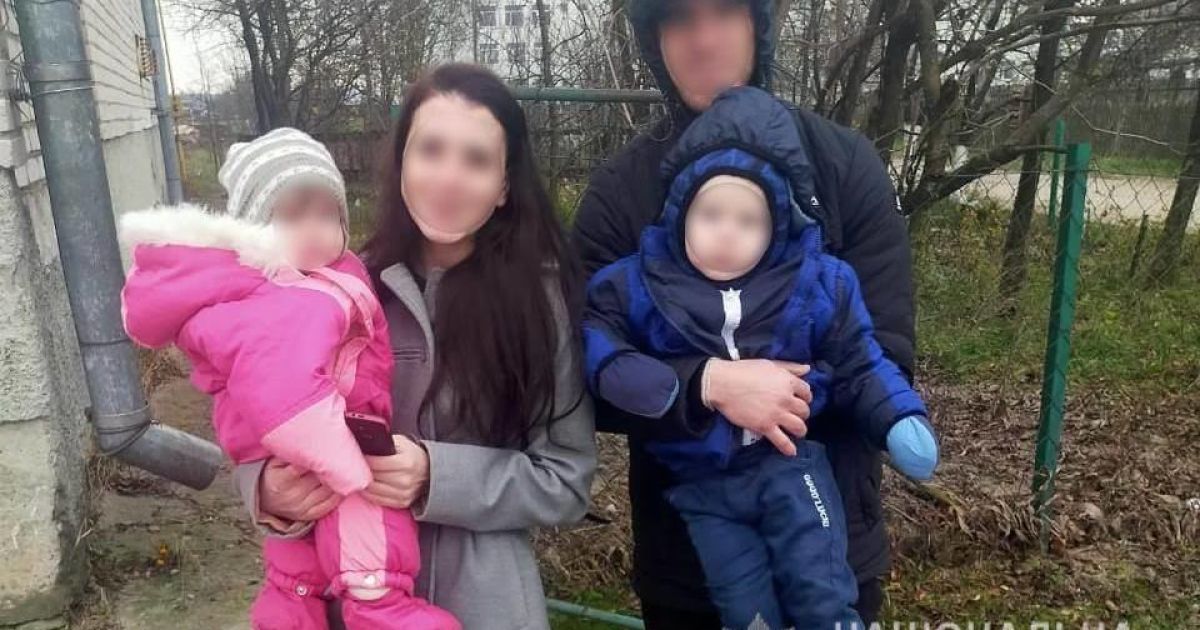 Полиция Киевской области разыскала пропавшую женщину с двумя маленькими детьми