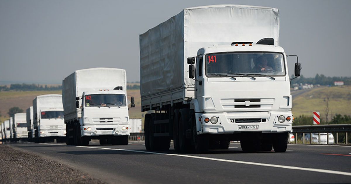Россия доставила на оккупированный Донбасс сотый "гумконвой"