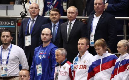 Интересное с Евроигр-2019: Путина заставили стоя слушать гимн Украины, а кандидат в депутаты станцевал гопак