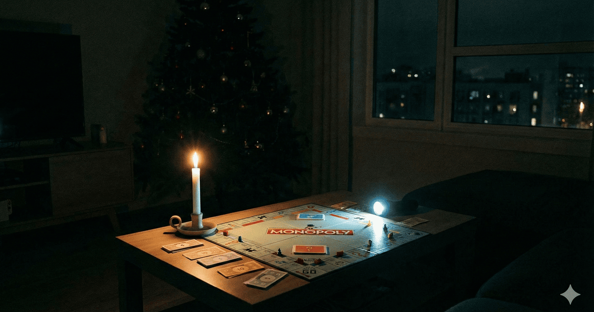 Отключение света