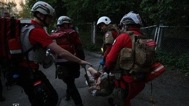 Атака Росії на Київ_1 / © ДСНС