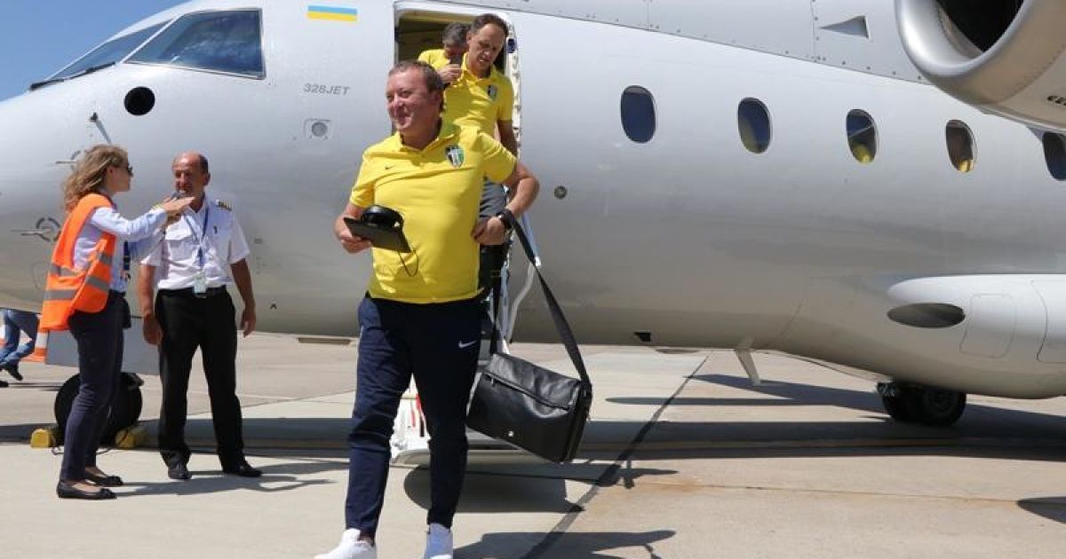 "Олександрія" прилетіла на матч Ліги Європи до Бухареста