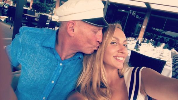 Оля Полякова с мужем / © instagram.com/polyakovamusic