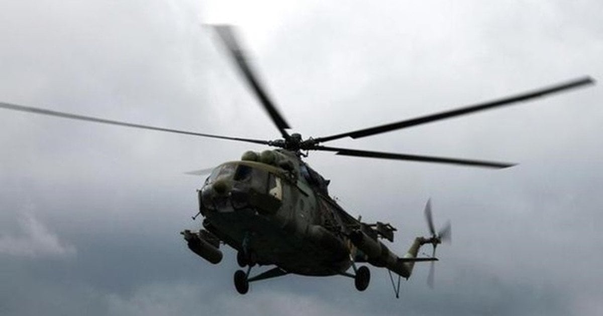 Російський військовий вертоліт Мі-8
