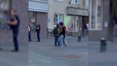 Конфлікт із мігрантами у Дрогобичі (відео)