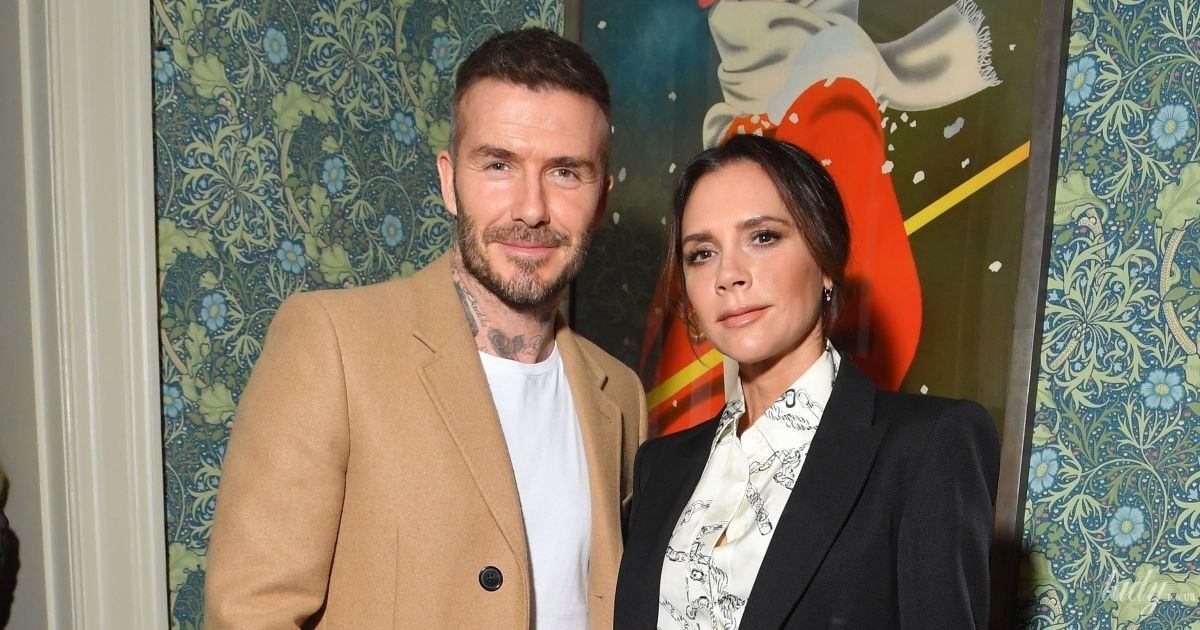 Сімейство Бекхем на шоу Вікторії Бекхем в Лондоні