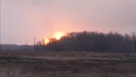 Взрыв газопровода под Лубнами: факельное горение полностью потушили