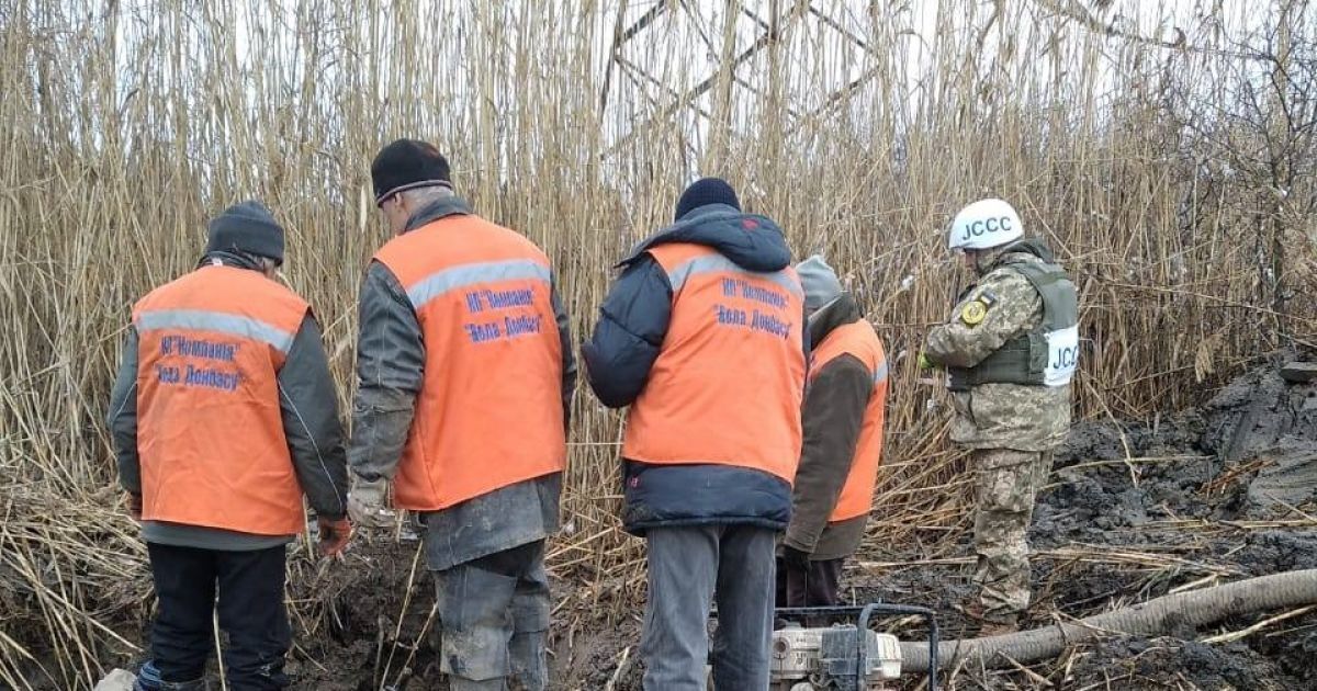 На Донбасі відремонтували водогін "Горлівка-Торецьк" попри обстріли