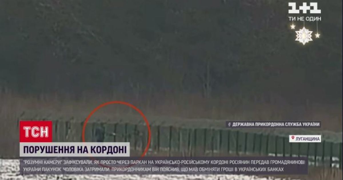 Прикордонники у Луганській області затримали чоловіка, який для росіян мав обміняти 400 тисяч рублів