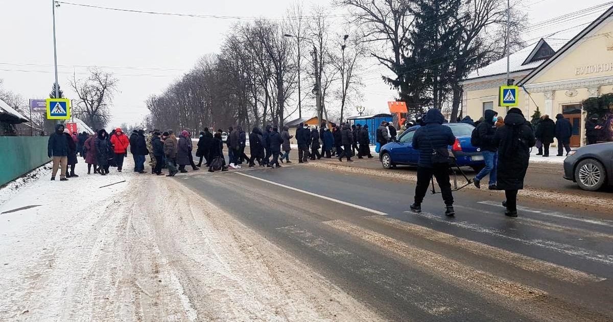 Перекрили дороги: на Буковині протестують проти підвищення цін на комунальні послуги