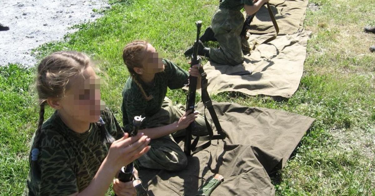 Фото детей донбасса на войне