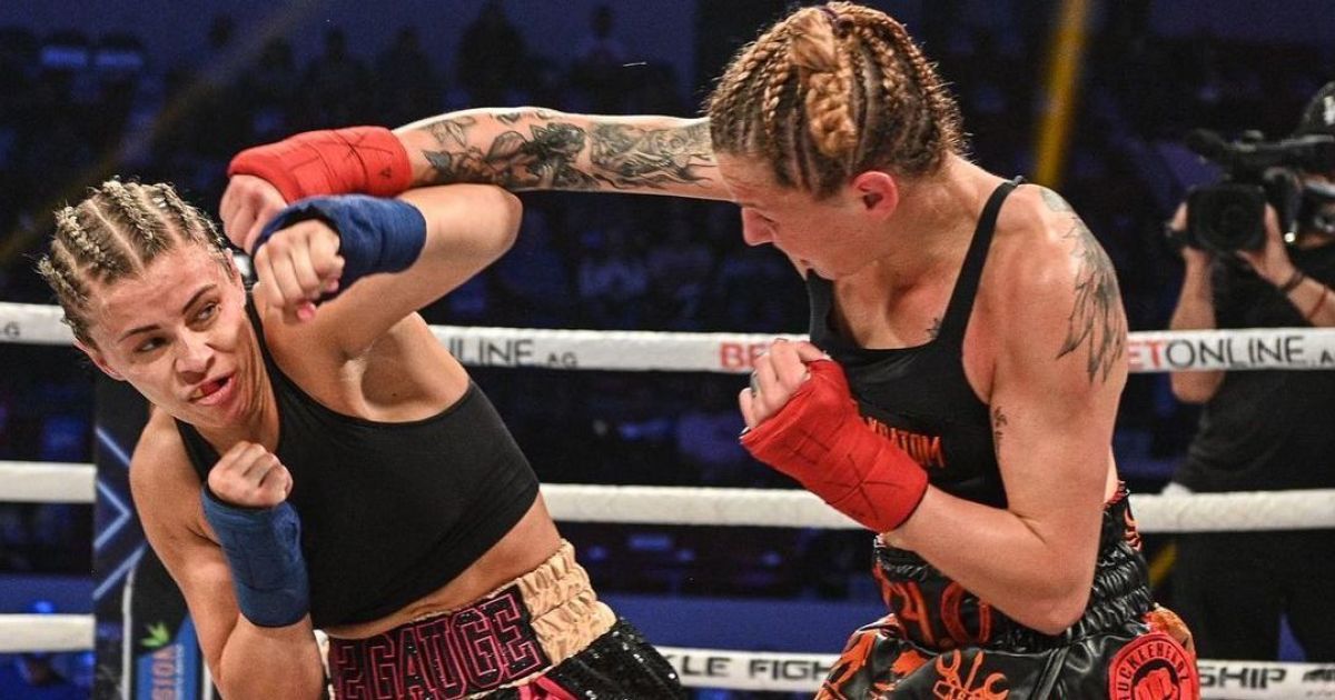 Секс-символ UFC поразкою дебютувала в кулачних боях і показала підбите око (відео)