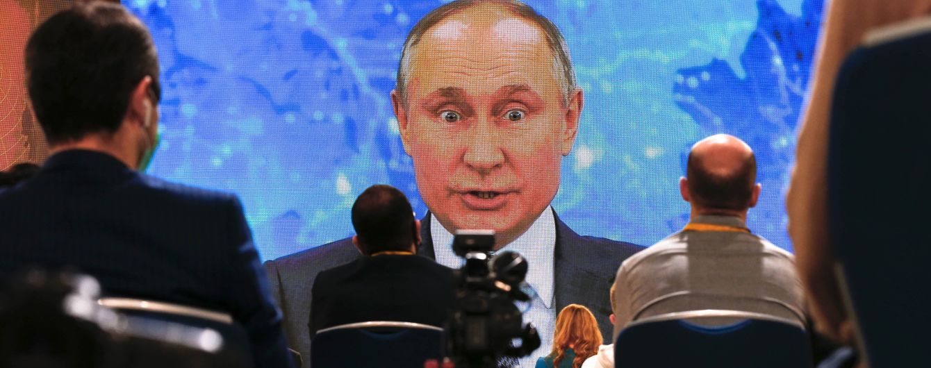Путін заявив, що "не полишить Донбас" за жодних умов