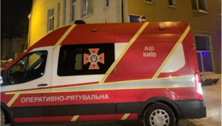 В Киеве ночью произошел пожар в детской больнице