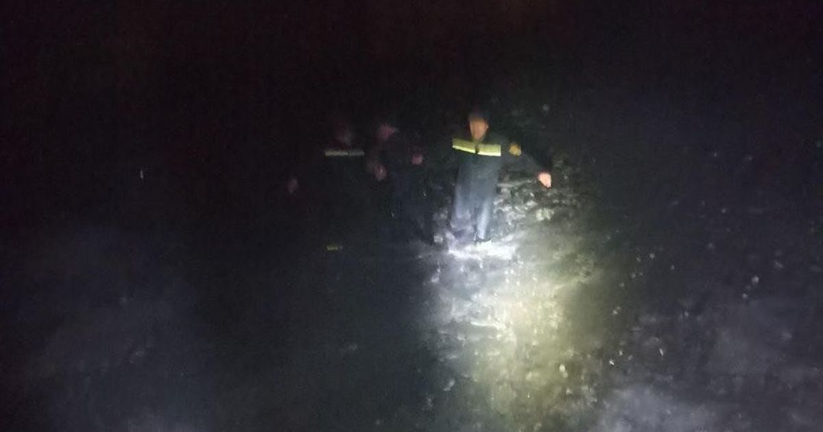 В Одеській області врятували чоловіка, який застряг на крижині далеко від берега (фото)